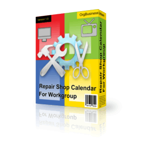 Repair Shop Calendar For Workgroup v.4.7